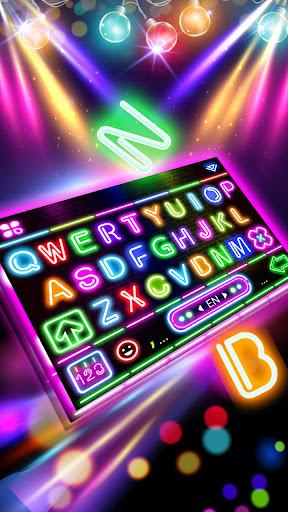 Sparkle Neon LED Lights Themes - عکس برنامه موبایلی اندروید