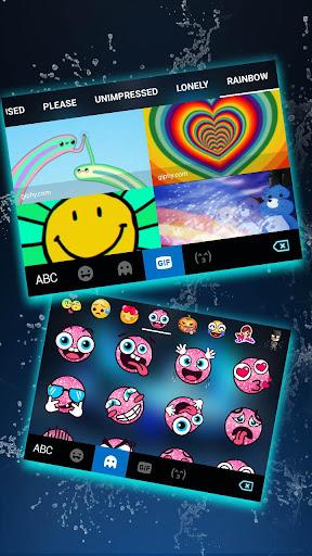 Speedy Sports Car Keyboard Theme - Image screenshot of android app