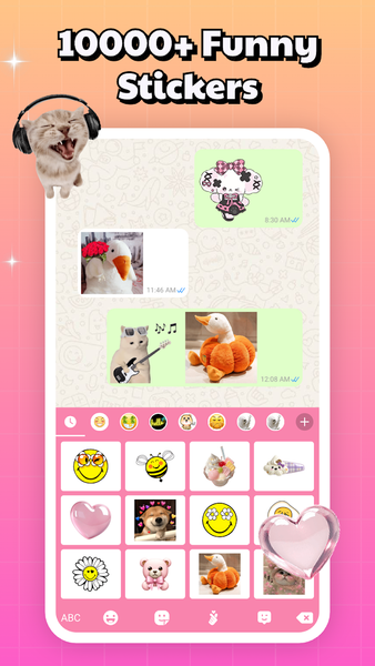 Sticker & Emoji - Memes Maker - عکس برنامه موبایلی اندروید