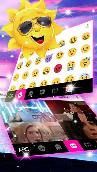 Summer Holiday Seaside Keyboard Theme - Image screenshot of android app