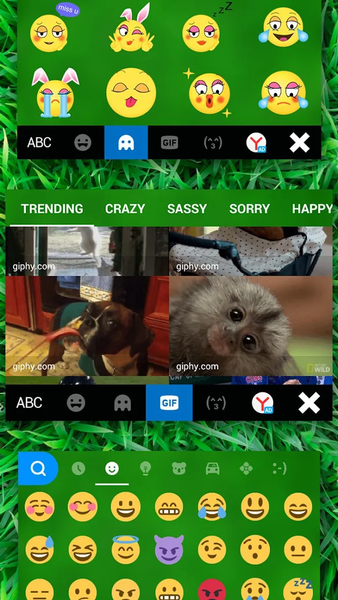 Sunlight Summer Grass Keyboard Background - Image screenshot of android app