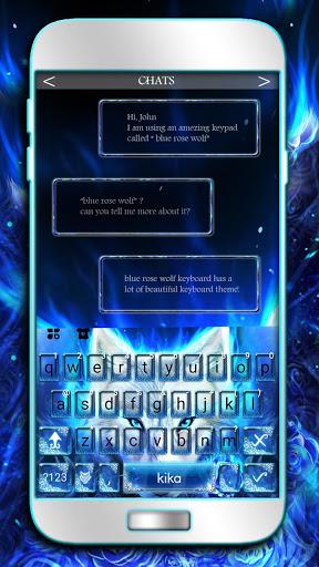 Surreal Wolf Keyboard Theme - عکس برنامه موبایلی اندروید
