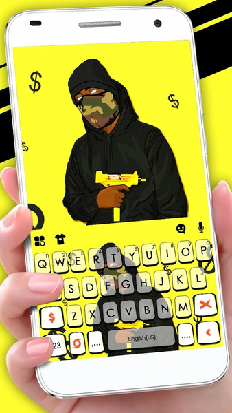Swag Boy Keyboard Theme - عکس برنامه موبایلی اندروید