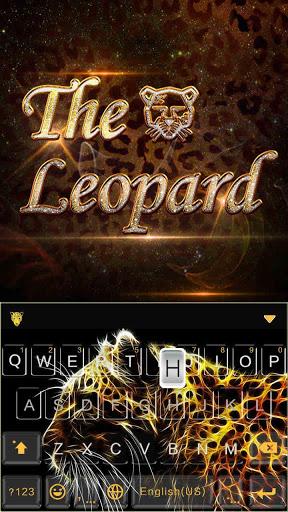 Amazing Leopard  Keyboard Theme - عکس برنامه موبایلی اندروید