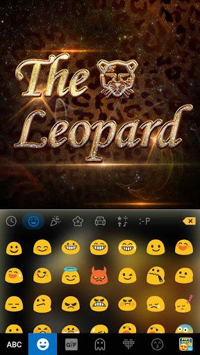 Amazing Leopard Keyboard Theme - عکس برنامه موبایلی اندروید