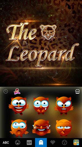 Amazing Leopard Keyboard Theme - عکس برنامه موبایلی اندروید