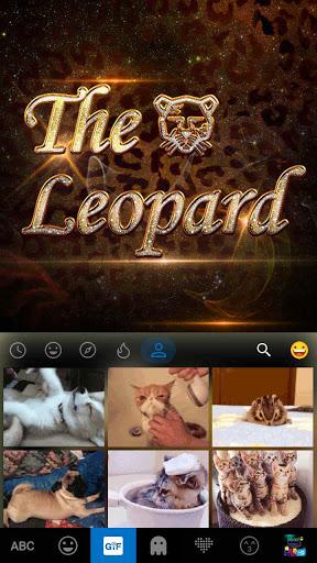 Amazing Leopard Keyboard Theme - عکس برنامه موبایلی اندروید