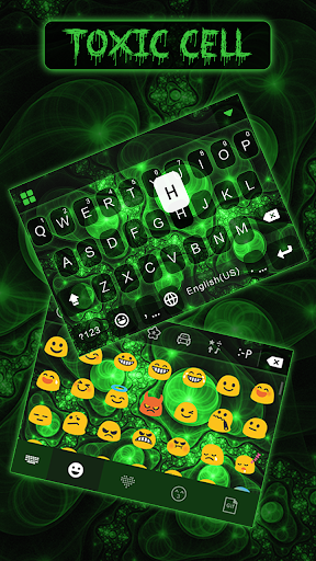 toxiccell Keyboard Background - Image screenshot of android app