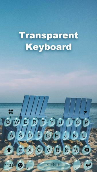 Transparent Beach Theme - عکس برنامه موبایلی اندروید