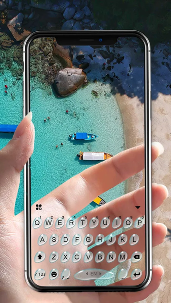 Transparent Beach Theme - عکس برنامه موبایلی اندروید