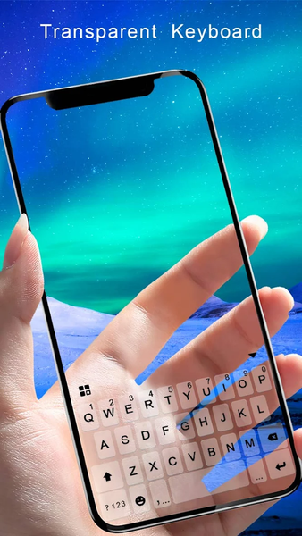 Transparent Galaxy Theme - Image screenshot of android app