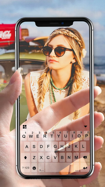 Transparent Screen Keyboard - عکس برنامه موبایلی اندروید