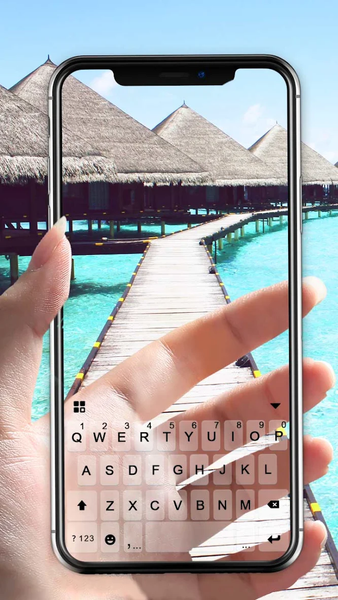 Transparent Screen Keyboard - عکس برنامه موبایلی اندروید