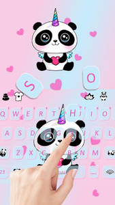 Unicorn Panda Theme - عکس برنامه موبایلی اندروید