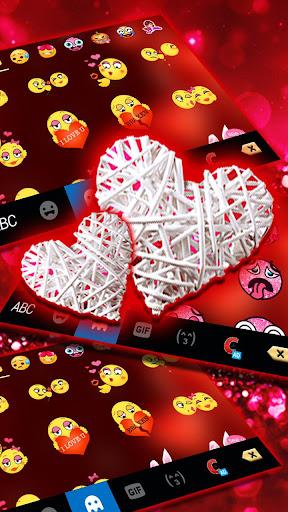 Valentine Heart Theme - Image screenshot of android app