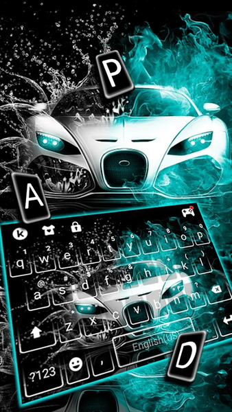 Water Splash Car 3D Theme - Image screenshot of android app