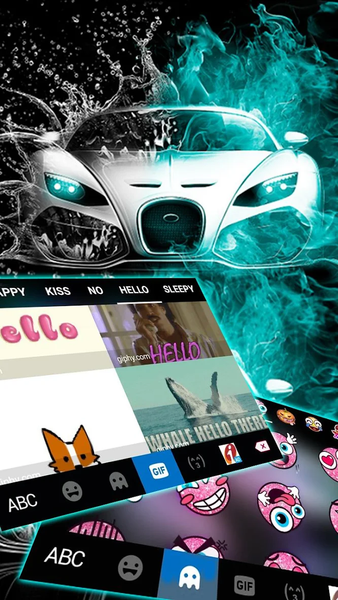 Water Splash Car ۳D Theme - عکس برنامه موبایلی اندروید