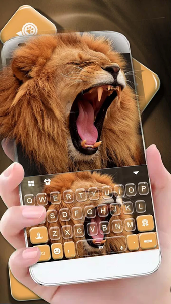 Wild Roar Lion Theme - Image screenshot of android app