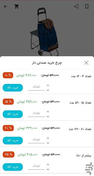 عمده فروشی آی کوپن - Image screenshot of android app