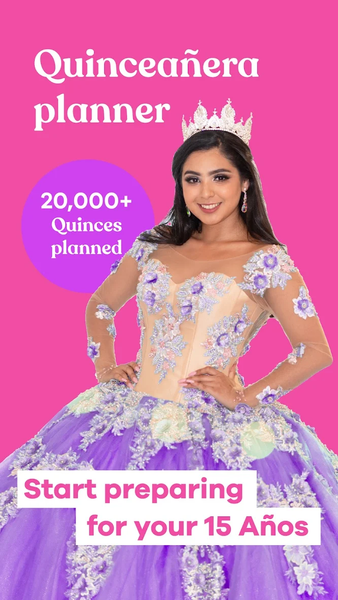 Quincy - Quinceanera Planner - عکس برنامه موبایلی اندروید