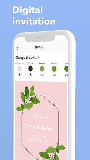 WedApp - Wedding Invitations - عکس برنامه موبایلی اندروید
