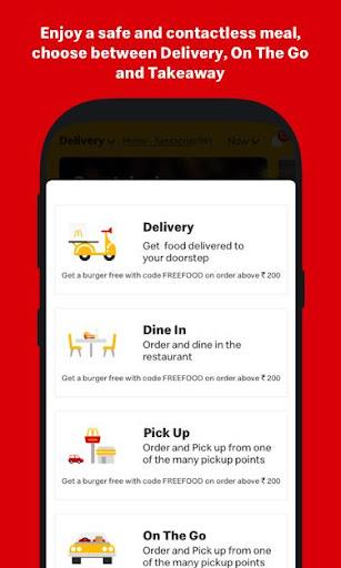 McDonald’s India Food Delivery - عکس برنامه موبایلی اندروید