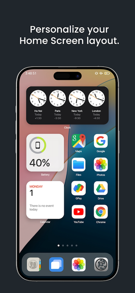 Launcher for iOS - Image screenshot of android app