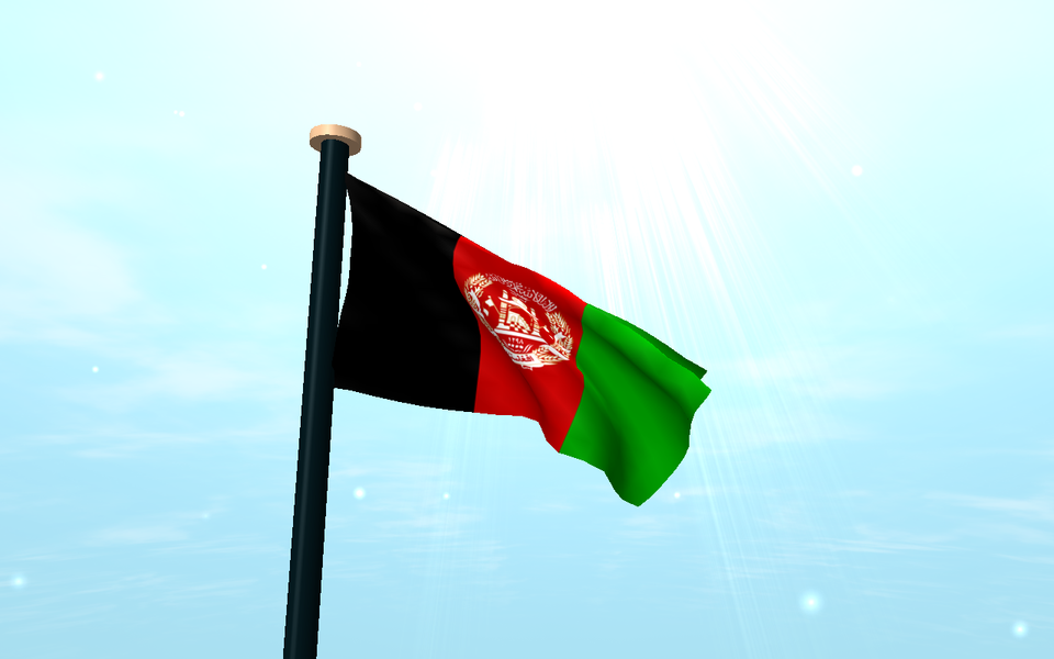 Afghanistan Flag 3D Free - عکس برنامه موبایلی اندروید