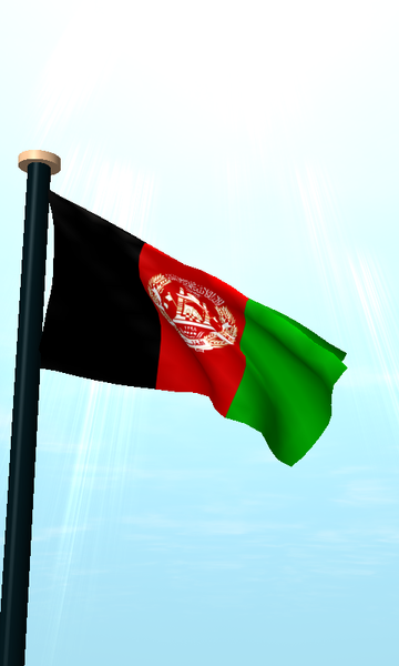 Afghanistan Flag 3D Free - Image screenshot of android app