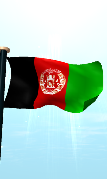 Afghanistan Flag 3D Free - Image screenshot of android app