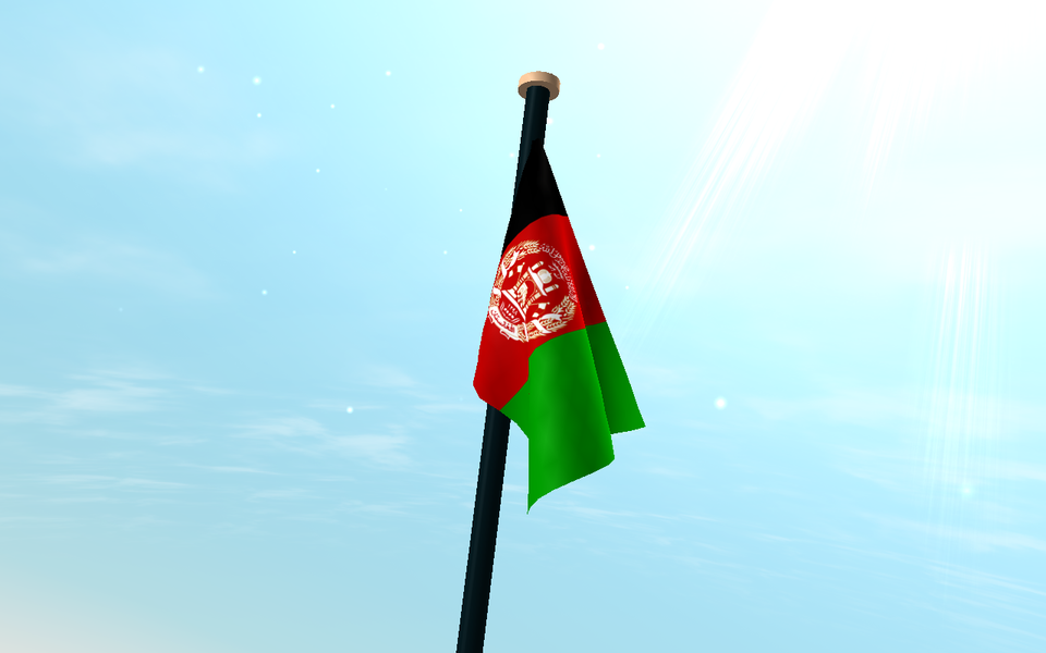 Afghanistan Flag 3D Free - Image screenshot of android app