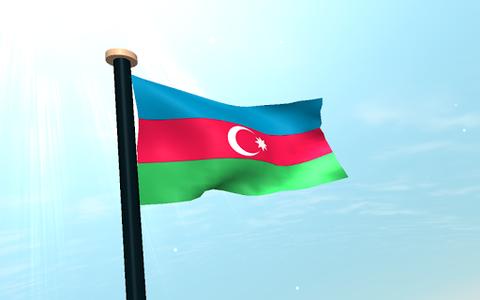 Azerbaijan Flag 3D Free - عکس برنامه موبایلی اندروید