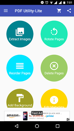 PDF Utility - PDF Tools Split/ - Image screenshot of android app