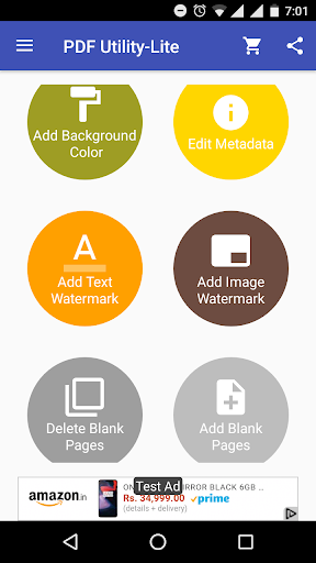 PDF Utility - PDF Tools Split/ - عکس برنامه موبایلی اندروید