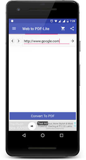 Web to PDF Converter - Lite - عکس برنامه موبایلی اندروید
