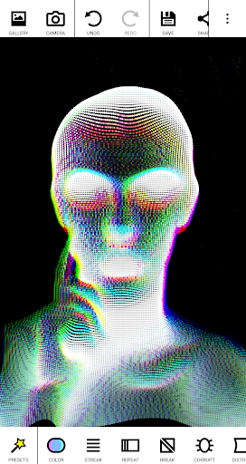 Glitch Lab - Image screenshot of android app