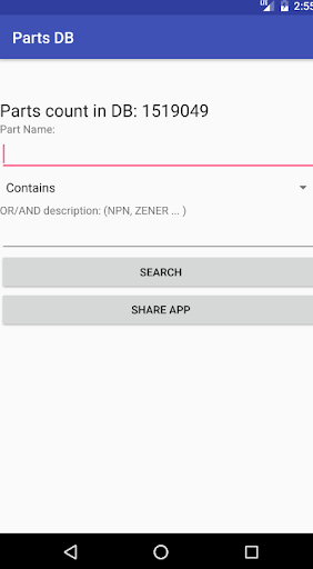Electronic Parts Offline DB - عکس برنامه موبایلی اندروید