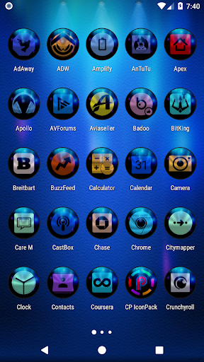 Colorful Pixl Icon Pack - عکس برنامه موبایلی اندروید
