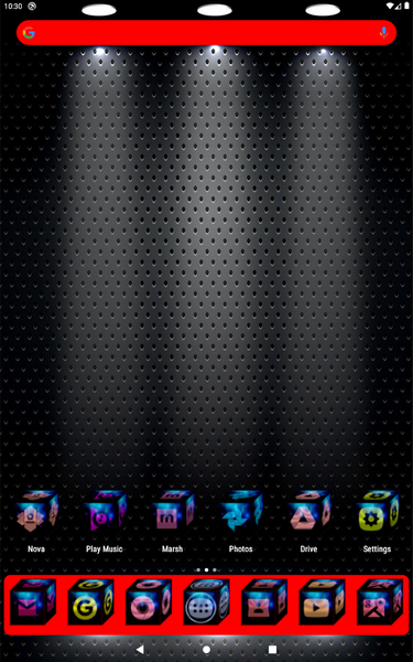 ۳D Colorful Icon Pack - عکس برنامه موبایلی اندروید