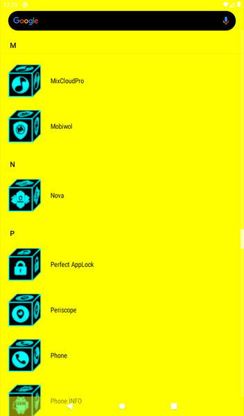 ۳D Flat Cyan Icon Pack - عکس برنامه موبایلی اندروید
