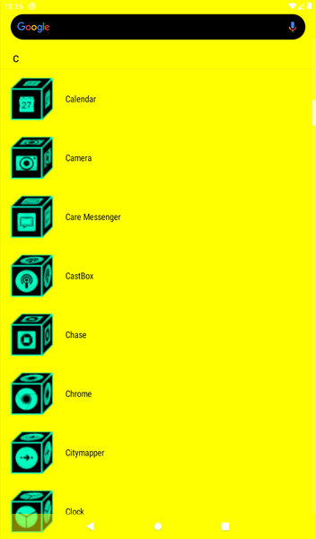 ۳D Flat Teal Icon Pack - عکس برنامه موبایلی اندروید