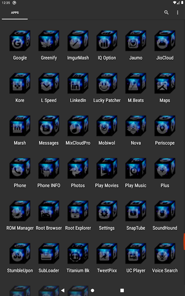 ۳D Gray Icon Pack - عکس برنامه موبایلی اندروید