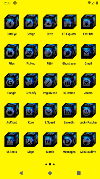 ۳D Gray Icon Pack - عکس برنامه موبایلی اندروید