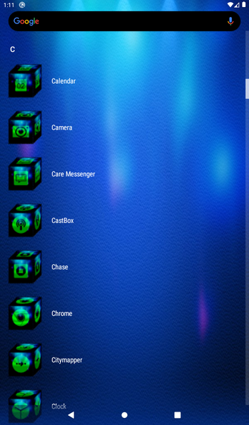 ۳D Green Icon Pack - عکس برنامه موبایلی اندروید