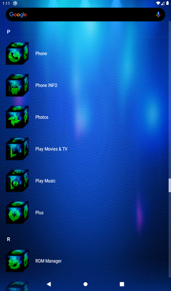 ۳D Green Icon Pack - عکس برنامه موبایلی اندروید
