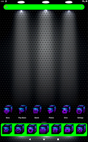 ۳D Purple Icon Pack - عکس برنامه موبایلی اندروید