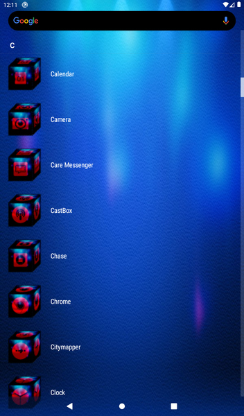 ۳D Red Icon Pack - عکس برنامه موبایلی اندروید