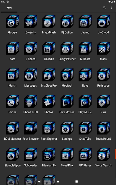 ۳D Silver Icon Pack - عکس برنامه موبایلی اندروید