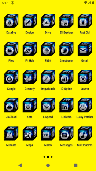 ۳D Silver Icon Pack - عکس برنامه موبایلی اندروید