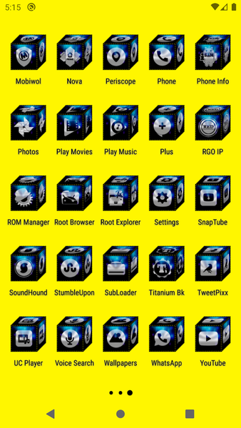 ۳D Silver Icon Pack - عکس برنامه موبایلی اندروید